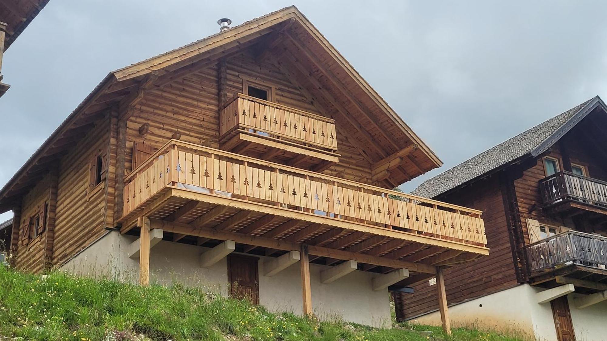 Chalet Aneloup Vue D'Exception A La Joue Du Loup Saint-Étienne-en-Dévoluy Exterior foto